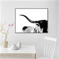 Picture of Max, the Bull _GroupedProduct_Rectangle_Landscape_Photography _GroupedProduct_Rectangle_Landscape_Canvas_Framed_