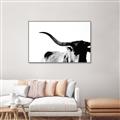 Picture of Max, the Bull _GroupedProduct_Rectangle_Landscape_Photography _GroupedProduct_Rectangle_Landscape_Canvas_Framed_