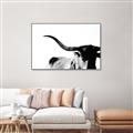 Picture of Max, the Bull _GroupedProduct_Rectangle_Landscape_Photography _GroupedProduct_Rectangle_Landscape_Canvas_Framed_
