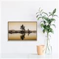 Picture of Mirrored Water _GroupedProduct_Rectangle_Landscape_Photography _GroupedProduct_Rectangle_Landscape_Canvas_Framed_