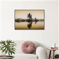 Picture of Mirrored Water _GroupedProduct_Rectangle_Landscape_Photography _GroupedProduct_Rectangle_Landscape_Canvas_Framed_