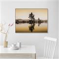 Picture of Mirrored Water _GroupedProduct_Rectangle_Landscape_Photography _GroupedProduct_Rectangle_Landscape_Canvas_Framed_