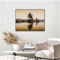 Picture of Mirrored Water _GroupedProduct_Rectangle_Landscape_Photography _GroupedProduct_Rectangle_Landscape_Canvas_Framed_