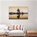 Picture of Mirrored Water _GroupedProduct_Rectangle_Landscape_Photography _GroupedProduct_Rectangle_Landscape_Canvas_Framed_