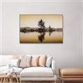 Picture of Mirrored Water _GroupedProduct_Rectangle_Landscape_Photography _GroupedProduct_Rectangle_Landscape_Canvas_Framed_