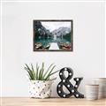Picture of Mountain Lake _GroupedProduct_Rectangle_Landscape_Photography _GroupedProduct_Rectangle_Landscape_Canvas_Framed_