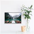 Picture of Mountain Lake _GroupedProduct_Rectangle_Landscape_Photography _GroupedProduct_Rectangle_Landscape_Canvas_Framed_