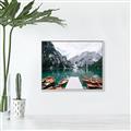 Picture of Mountain Lake _GroupedProduct_Rectangle_Landscape_Photography _GroupedProduct_Rectangle_Landscape_Canvas_Framed_