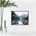 Picture of Mountain Lake _GroupedProduct_Rectangle_Landscape_Photography _GroupedProduct_Rectangle_Landscape_Canvas_Framed_