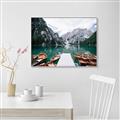 Picture of Mountain Lake _GroupedProduct_Rectangle_Landscape_Photography _GroupedProduct_Rectangle_Landscape_Canvas_Framed_