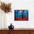 Picture of Mysterious Woods  _GroupedProduct_Rectangle_Landscape_Photography _GroupedProduct_Rectangle_Landscape_Canvas_Framed_