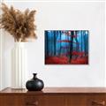 Picture of Mysterious Woods  _GroupedProduct_Rectangle_Landscape_Photography _GroupedProduct_Rectangle_Landscape_Canvas_Framed_
