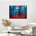 Picture of Mysterious Woods  _GroupedProduct_Rectangle_Landscape_Photography _GroupedProduct_Rectangle_Landscape_Canvas_Framed_