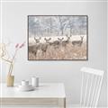 Picture of Oh Deer  _GroupedProduct_Rectangle_Landscape_Photography _GroupedProduct_Rectangle_Landscape_Canvas_Framed_
