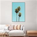 Picture of Palm Trees III _GroupedProduct_Rectangle_Portrait_Photography _GroupedProduct_Rectangle_Portrait_Canvas_Framed_