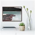 Picture of Parked Boats _GroupedProduct_Rectangle_Landscape_Photography _GroupedProduct_Rectangle_Landscape_Canvas_Framed_