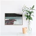 Picture of Parked Boats _GroupedProduct_Rectangle_Landscape_Photography _GroupedProduct_Rectangle_Landscape_Canvas_Framed_
