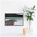 Picture of Parked Boats _GroupedProduct_Rectangle_Landscape_Photography _GroupedProduct_Rectangle_Landscape_Canvas_Framed_