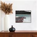 Picture of Parked Boats _GroupedProduct_Rectangle_Landscape_Photography _GroupedProduct_Rectangle_Landscape_Canvas_Framed_