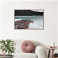 Picture of Parked Boats _GroupedProduct_Rectangle_Landscape_Photography _GroupedProduct_Rectangle_Landscape_Canvas_Framed_