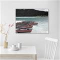 Picture of Parked Boats _GroupedProduct_Rectangle_Landscape_Photography _GroupedProduct_Rectangle_Landscape_Canvas_Framed_