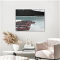 Picture of Parked Boats _GroupedProduct_Rectangle_Landscape_Photography _GroupedProduct_Rectangle_Landscape_Canvas_Framed_