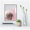 Picture of Pink Cactus II _GroupedProduct_Rectangle_Portrait_Photography _GroupedProduct_Rectangle_Portrait_Canvas_Framed_