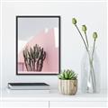 Picture of Pink Cactus II _GroupedProduct_Rectangle_Portrait_Photography _GroupedProduct_Rectangle_Portrait_Canvas_Framed_