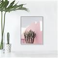 Picture of Pink Cactus II _GroupedProduct_Rectangle_Portrait_Photography _GroupedProduct_Rectangle_Portrait_Canvas_Framed_