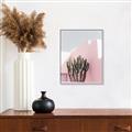 Picture of Pink Cactus II _GroupedProduct_Rectangle_Portrait_Photography _GroupedProduct_Rectangle_Portrait_Canvas_Framed_