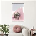 Picture of Pink Cactus II _GroupedProduct_Rectangle_Portrait_Photography _GroupedProduct_Rectangle_Portrait_Canvas_Framed_