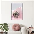 Picture of Pink Cactus II _GroupedProduct_Rectangle_Portrait_Photography _GroupedProduct_Rectangle_Portrait_Canvas_Framed_