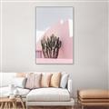 Picture of Pink Cactus II _GroupedProduct_Rectangle_Portrait_Photography _GroupedProduct_Rectangle_Portrait_Canvas_Framed_