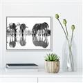 Picture of Sipping Zebras  _GroupedProduct_Rectangle_Landscape_Photography _GroupedProduct_Rectangle_Landscape_Canvas_Framed_