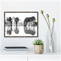 Picture of Sipping Zebras  _GroupedProduct_Rectangle_Landscape_Photography _GroupedProduct_Rectangle_Landscape_Canvas_Framed_