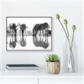 Picture of Sipping Zebras  _GroupedProduct_Rectangle_Landscape_Photography _GroupedProduct_Rectangle_Landscape_Canvas_Framed_