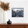 Picture of Snow Kissed Mountain  _GroupedProduct_Rectangle_Landscape_Photography _GroupedProduct_Rectangle_Landscape_Canvas_Framed_