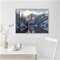 Picture of Snow Kissed Mountain  _GroupedProduct_Rectangle_Landscape_Photography _GroupedProduct_Rectangle_Landscape_Canvas_Framed_