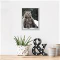 Picture of Snowy Bear _GroupedProduct_Rectangle_Portrait_Photography _GroupedProduct_Rectangle_Portrait_Canvas_Framed_