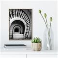 Picture of Spiral Staircase  _GroupedProduct_Rectangle_Portrait_Photography _GroupedProduct_Rectangle_Portrait_Canvas_Framed_
