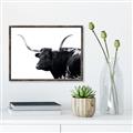 Picture of Spotted Bull  _GroupedProduct_Rectangle_Landscape_Photography _GroupedProduct_Rectangle_Landscape_Canvas_Framed_