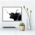 Picture of Spotted Bull  _GroupedProduct_Rectangle_Landscape_Photography _GroupedProduct_Rectangle_Landscape_Canvas_Framed_