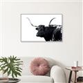 Picture of Spotted Bull  _GroupedProduct_Rectangle_Landscape_Photography _GroupedProduct_Rectangle_Landscape_Canvas_Framed_