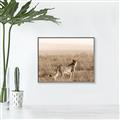 Picture of Spotted in the Savanna  _GroupedProduct_Rectangle_Landscape_Photography _GroupedProduct_Rectangle_Landscape_Canvas_Framed_