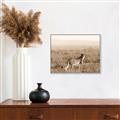 Picture of Spotted in the Savanna  _GroupedProduct_Rectangle_Landscape_Photography _GroupedProduct_Rectangle_Landscape_Canvas_Framed_