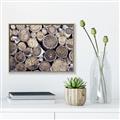Picture of Stacked Logs _GroupedProduct_Rectangle_Landscape_Photography _GroupedProduct_Rectangle_Landscape_Canvas_Framed_