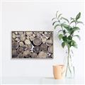 Picture of Stacked Logs _GroupedProduct_Rectangle_Landscape_Photography _GroupedProduct_Rectangle_Landscape_Canvas_Framed_