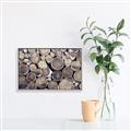 Picture of Stacked Logs _GroupedProduct_Rectangle_Landscape_Photography _GroupedProduct_Rectangle_Landscape_Canvas_Framed_
