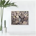 Picture of Stacked Logs _GroupedProduct_Rectangle_Landscape_Photography _GroupedProduct_Rectangle_Landscape_Canvas_Framed_