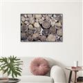 Picture of Stacked Logs _GroupedProduct_Rectangle_Landscape_Photography _GroupedProduct_Rectangle_Landscape_Canvas_Framed_